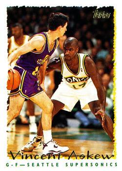 #282 Vincent Askew - Seattle SuperSonics - 1994-95 Topps Basketball