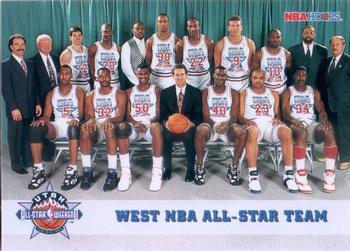 #282 West NBA All-Star Team - - 1993-94 Hoops Basketball