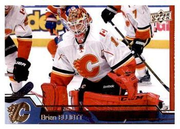 #282 Brian Elliott - Calgary Flames - 2016-17 Upper Deck Hockey