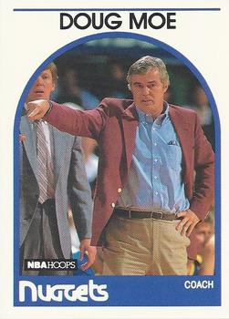 #283 Doug Moe - Denver Nuggets - 1989-90 Hoops Basketball