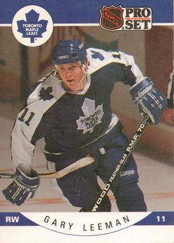 #283 Gary Leeman - Toronto Maple Leafs - 1990-91 Pro Set Hockey