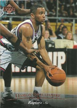 #283 Damon Stoudamire - Toronto Raptors - 1995-96 Upper Deck Basketball