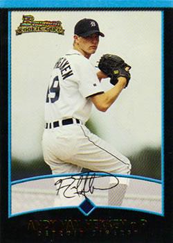 #283 Andy Van Hekken - Detroit Tigers - 2001 Bowman Baseball
