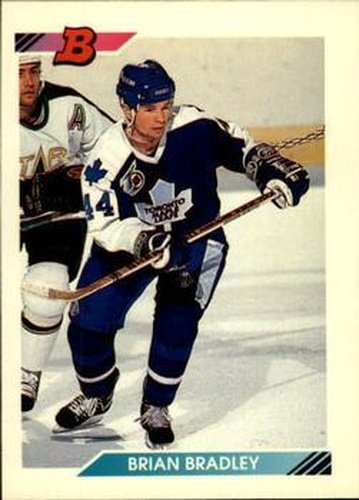 #283 Brian Bradley - Tampa Bay Lightning - 1992-93 Bowman Hockey