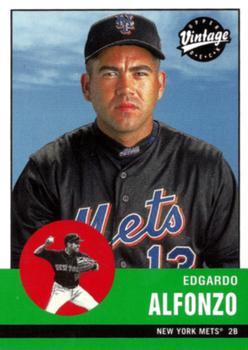 #283 Edgardo Alfonzo - New York Mets - 2001 Upper Deck Vintage Baseball