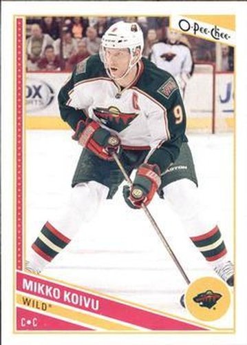 #283 Mikko Koivu - Minnesota Wild - 2013-14 O-Pee-Chee Hockey