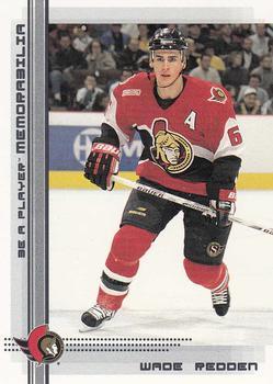 #283 Wade Redden - Ottawa Senators - 2000-01 Be a Player Memorabilia Hockey