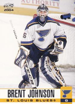 #283 Brent Johnson - St. Louis Blues - 2003-04 Pacific Hockey