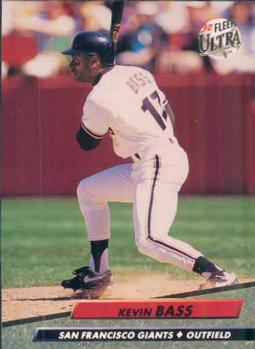 #284 Kevin Bass - San Francisco Giants - 1992 Ultra Baseball