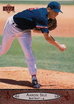 #284 Aaron Sele - Boston Red Sox - 1996 Upper Deck Baseball