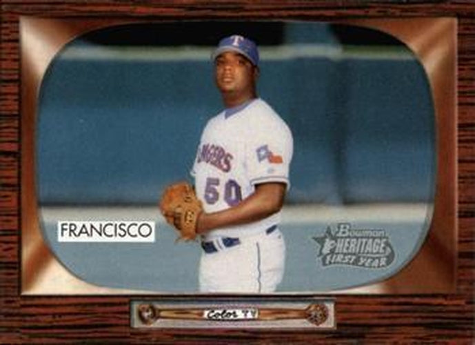 #284 Frank Francisco - Texas Rangers - 2004 Bowman Heritage Baseball