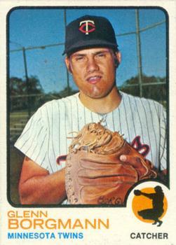#284 Glenn Borgmann - Minnesota Twins - 1973 Topps Baseball