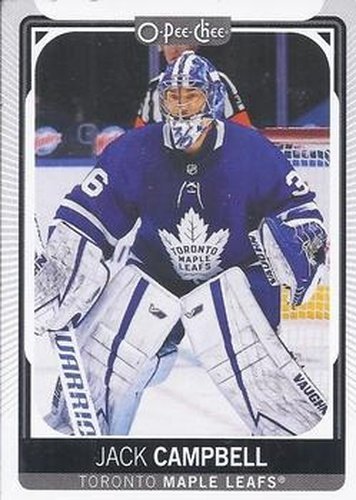 #284 Jack Campbell - Toronto Maple Leafs - 2021-22 O-Pee-Chee Hockey