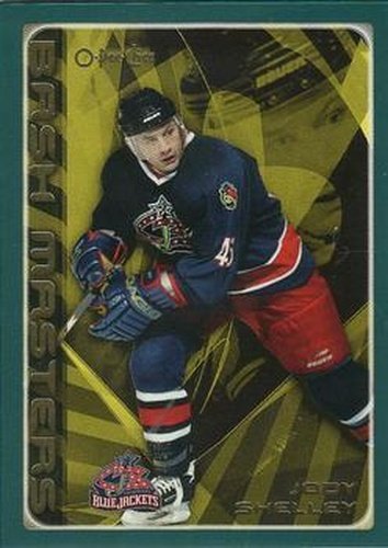 #284 Jody Shelley - Columbus Blue Jackets - 2003-04 O-Pee-Chee Hockey