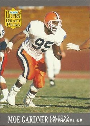 #284 Moe Gardner - Atlanta Falcons - 1991 Ultra Football