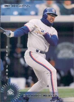 #284 Orlando Merced - Toronto Blue Jays - 1997 Donruss Baseball