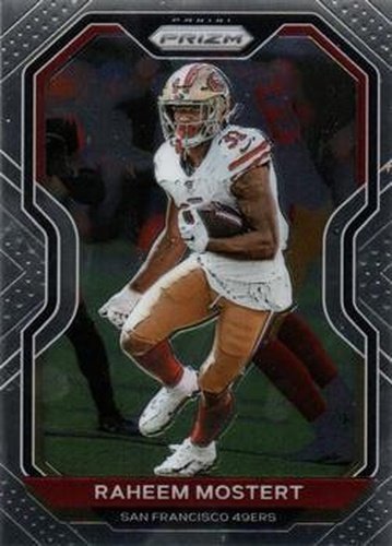 #284 Raheem Mostert - San Francisco 49ers - 2020 Panini Prizm Football