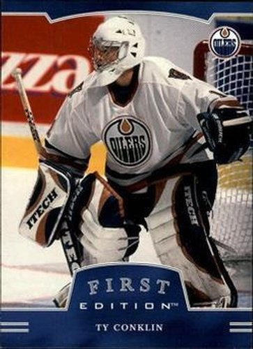 #284 Ty Conklin - Edmonton Oilers - 2002-03 Be a Player First Edition Hockey