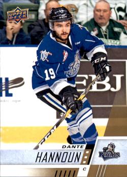 #284 Dante Hannoun - Victoria Royals - 2017-18 Upper Deck CHL Hockey