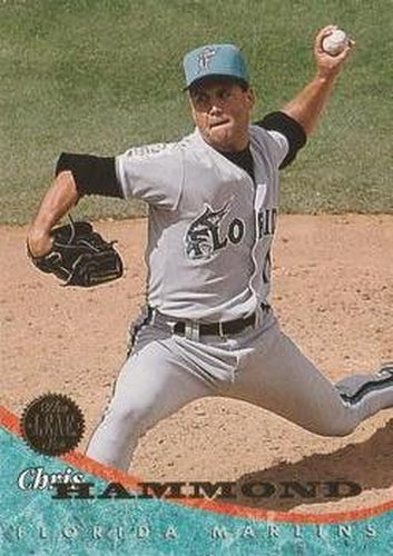 #284 Chris Hammond - Florida Marlins - 1994 Leaf Baseball