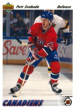 #285 Petr Svoboda - Montreal Canadiens - 1991-92 Upper Deck Hockey