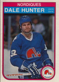 #285 Dale Hunter - Quebec Nordiques - 1982-83 O-Pee-Chee Hockey