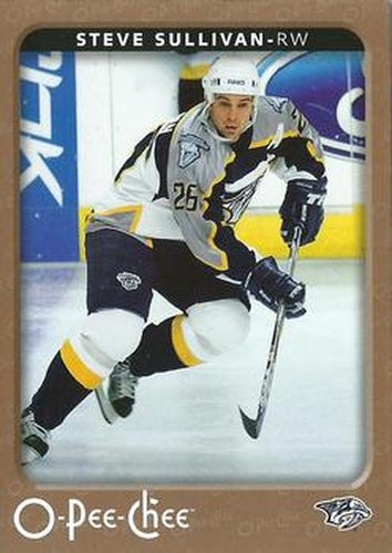#285 Steve Sullivan - Nashville Predators - 2006-07 O-Pee-Chee Hockey