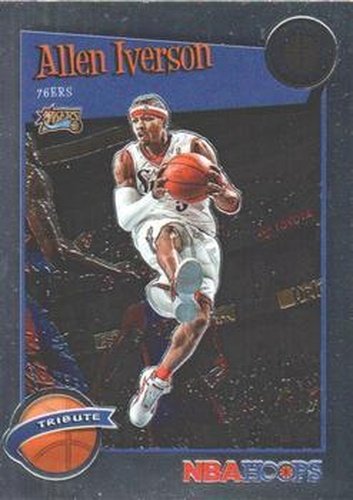 #285 Allen Iverson - Philadelphia 76ers - 2019-20 Hoops Premium Stock Basketball