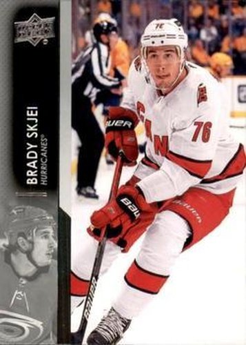 #285 Brady Skjei - Carolina Hurricanes - 2021-22 Upper Deck Hockey