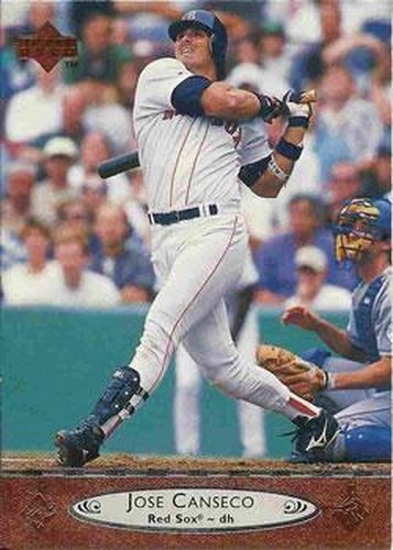 #285 Jose Canseco - Boston Red Sox - 1996 Upper Deck Baseball