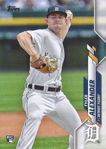 #285 Tyler Alexander - Detroit Tigers - 2020 Topps Baseball