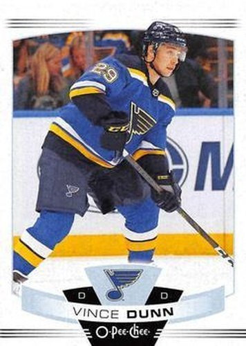 #285 Vince Dunn - St. Louis Blues - 2019-20 O-Pee-Chee Hockey