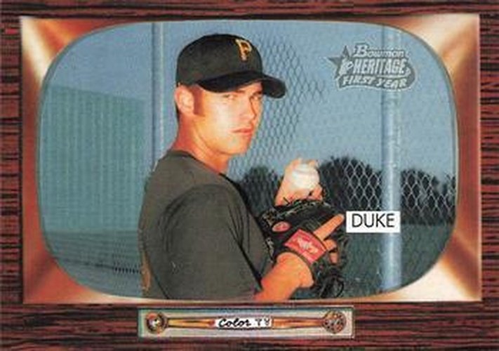 #285 Zach Duke - Pittsburgh Pirates - 2004 Bowman Heritage Baseball
