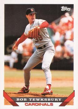 #285 Bob Tewksbury - St. Louis Cardinals - 1993 Topps Baseball