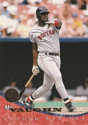 #285 Mo Vaughn - Boston Red Sox - 1994 Leaf Baseball