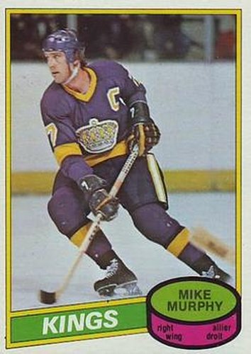 #286 Mike Murphy - Los Angeles Kings - 1980-81 O-Pee-Chee Hockey