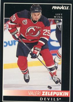 #286 Valeri Zelepukin - New Jersey Devils - 1992-93 Pinnacle Canadian Hockey