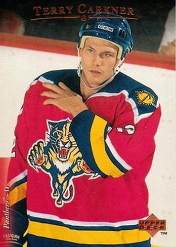 #286 Terry Carkner - Florida Panthers - 1995-96 Upper Deck Hockey