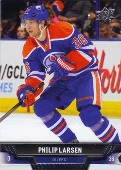 #286 Philip Larsen - Edmonton Oilers - 2013-14 Upper Deck Hockey