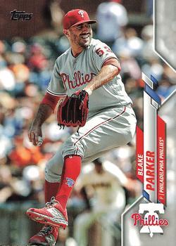 #286 Blake Parker - Philadelphia Phillies - 2020 Topps Baseball