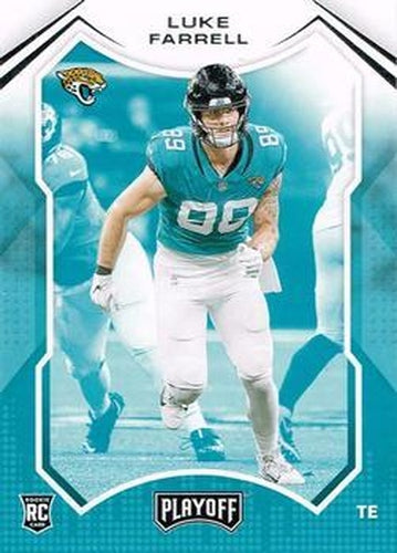#286 Luke Farrell - Jacksonville Jaguars - 2021 Panini Playoff Football