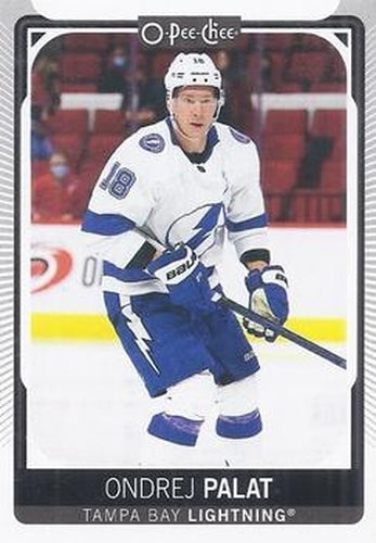 #286 Ondrej Palat - Tampa Bay Lightning - 2021-22 O-Pee-Chee Hockey