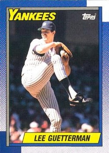 #286 Lee Guetterman - New York Yankees - 1990 O-Pee-Chee Baseball
