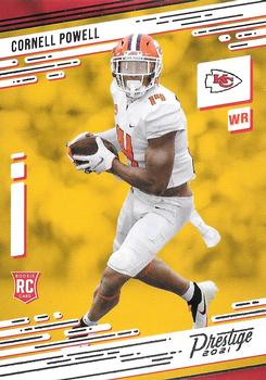 #287 Cornell Powell - Kansas City Chiefs - 2021 Panini Prestige Football