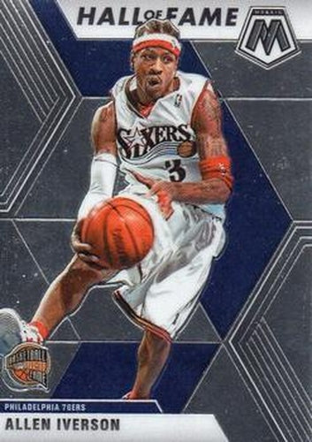 #287 Allen Iverson - Philadelphia 76ers - 2019-20 Panini Mosaic Basketball