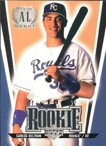 #287 Carlos Beltran - Kansas City Royals - 1999 Upper Deck Baseball