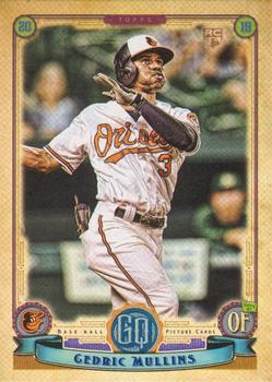 #287 Cedric Mullins - Baltimore Orioles - 2019 Topps Gypsy Queen Baseball