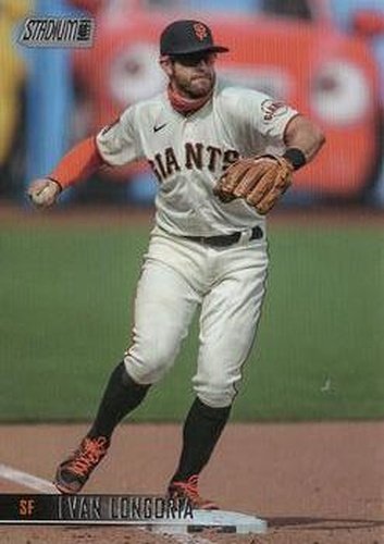 #287 Evan Longoria - San Francisco Giants - 2021 Stadium Club Baseball