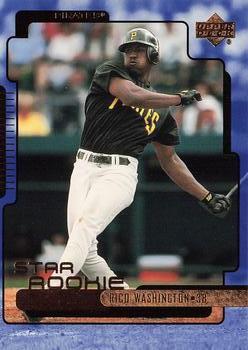 #287 Rico Washington - Pittsburgh Pirates - 2000 Upper Deck Baseball