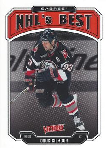 #287 Doug Gilmour - Buffalo Sabres - 2000-01 Upper Deck Victory Hockey